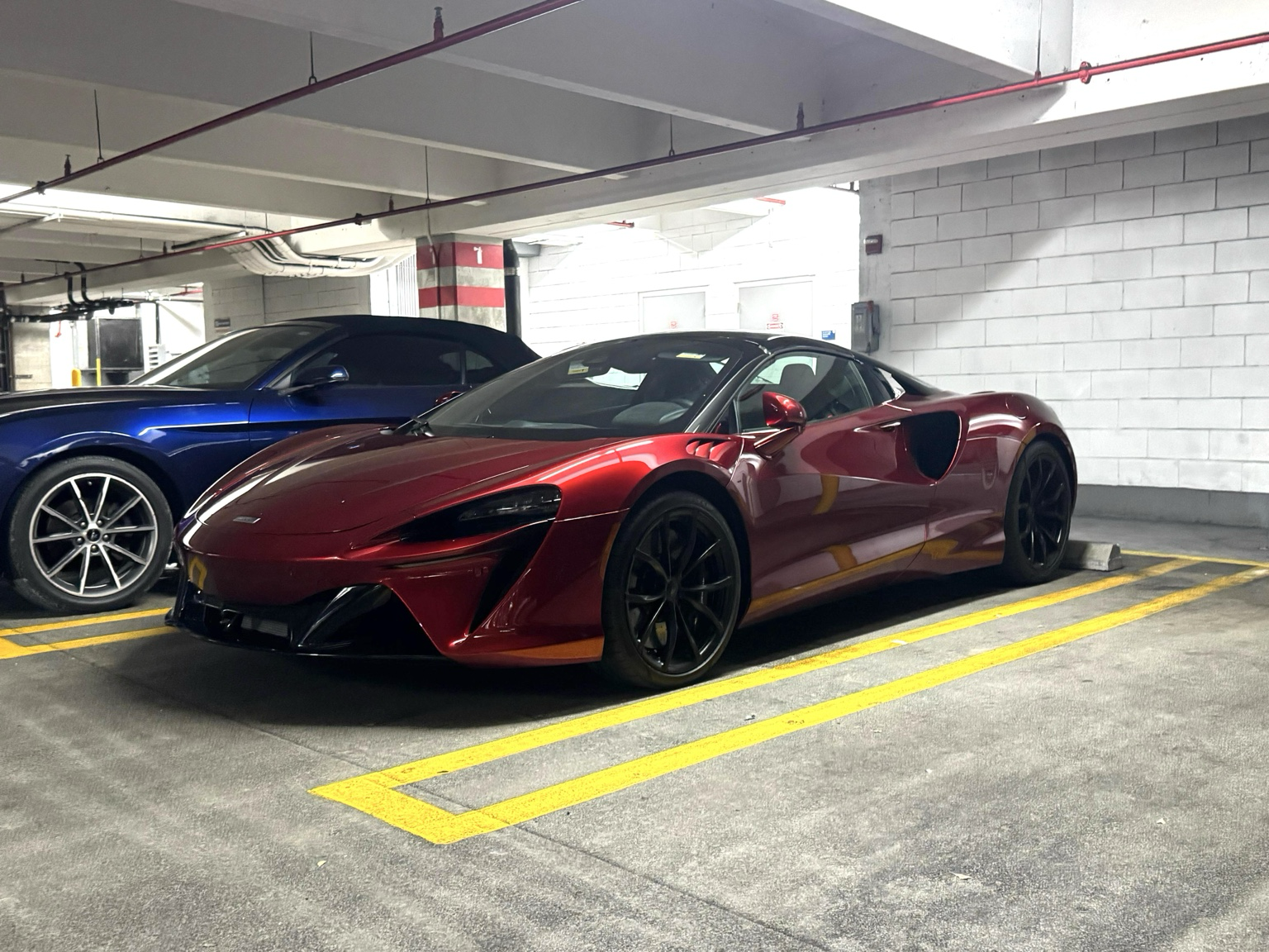 Red McLaren detailed by Prime Exotics